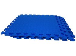 Килимок пазл Lanor 50x50x1 см Синій